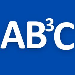 Logo guadrado azul